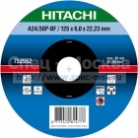 Диск шлифовальный Hitachi по металлу 115х6х22,2