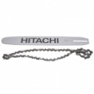 Шина с цепью Hitachi 35см (14"), 3/8" 1,3мм (0.050"), 52