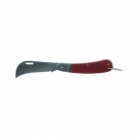 Нож электрика нержавеющий Профи, изогнутое лезвие FIT-10525